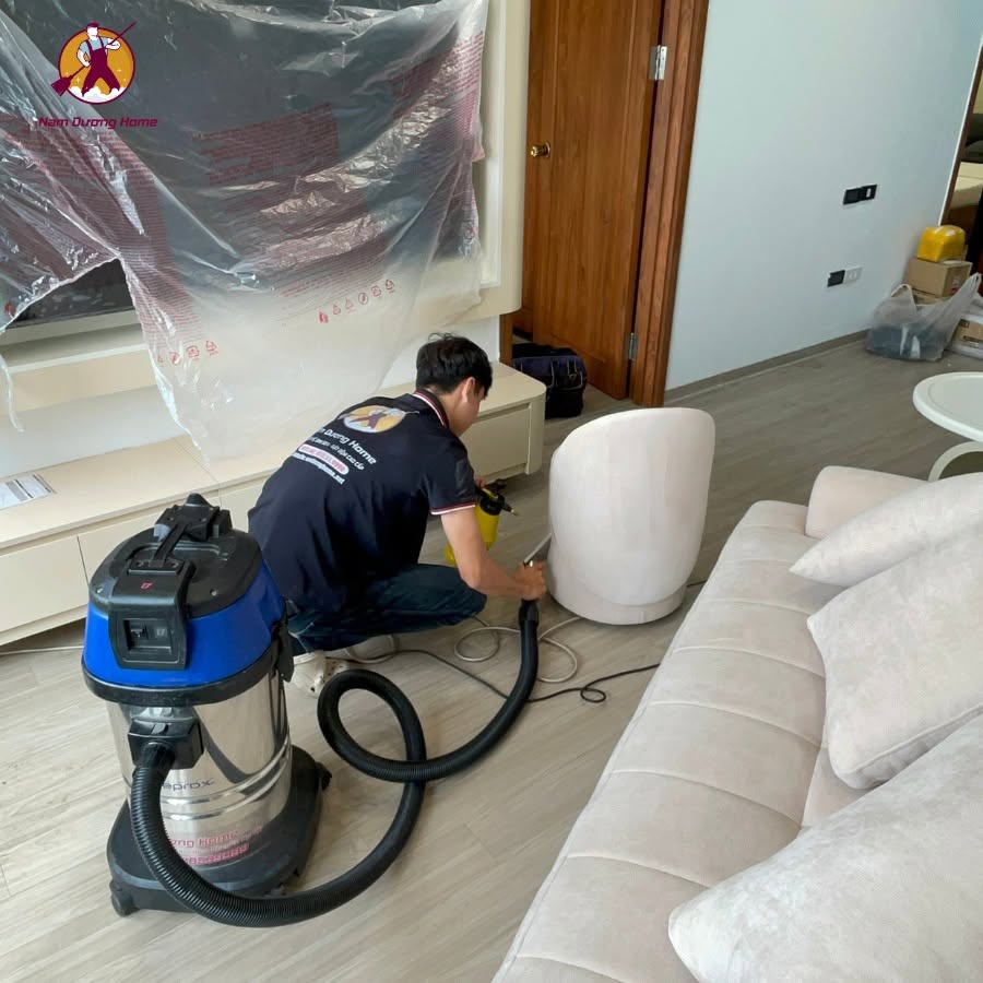 Quy trình vệ sinh sofa