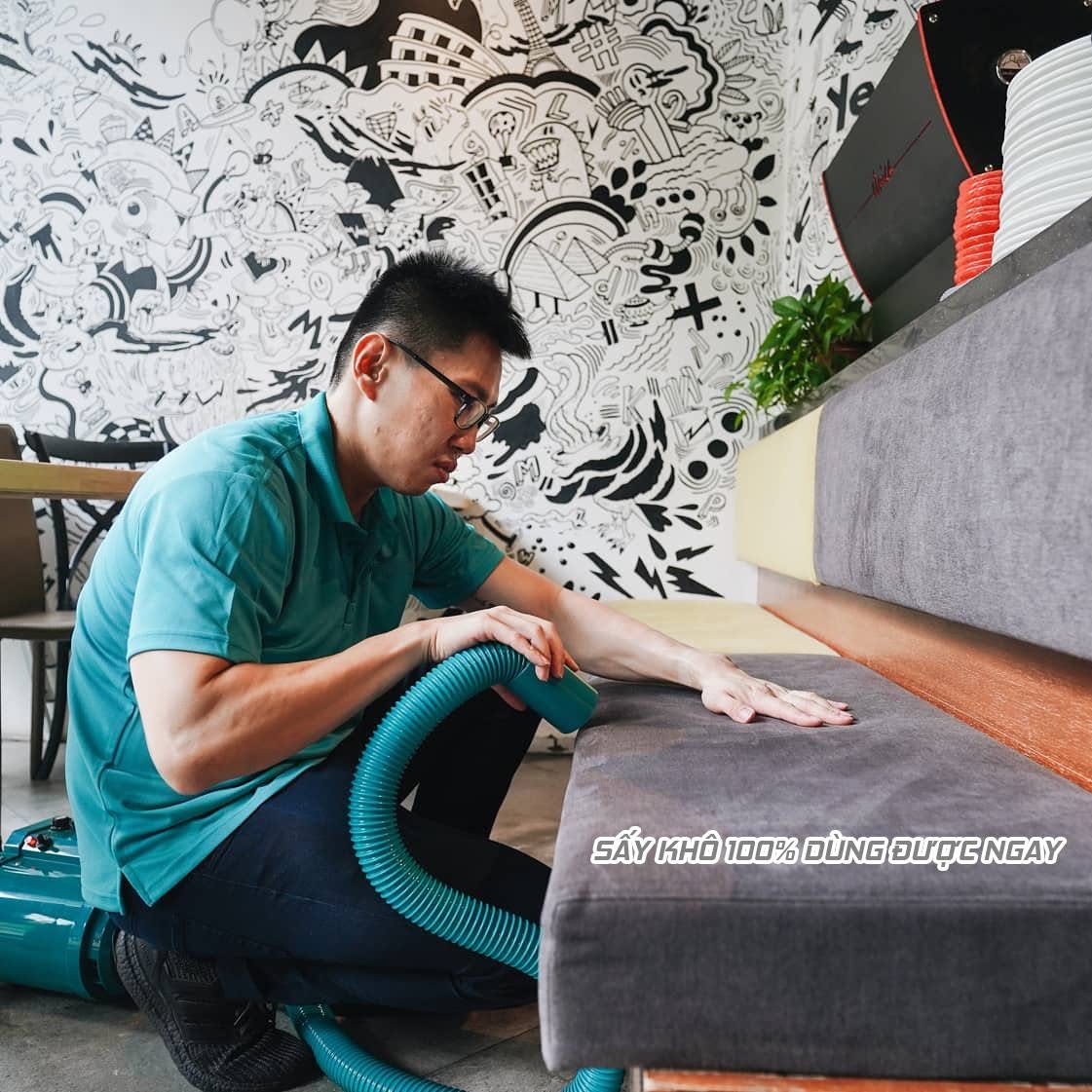 Dịch vụ giặt ghế sofa tại nhà Hà Nội