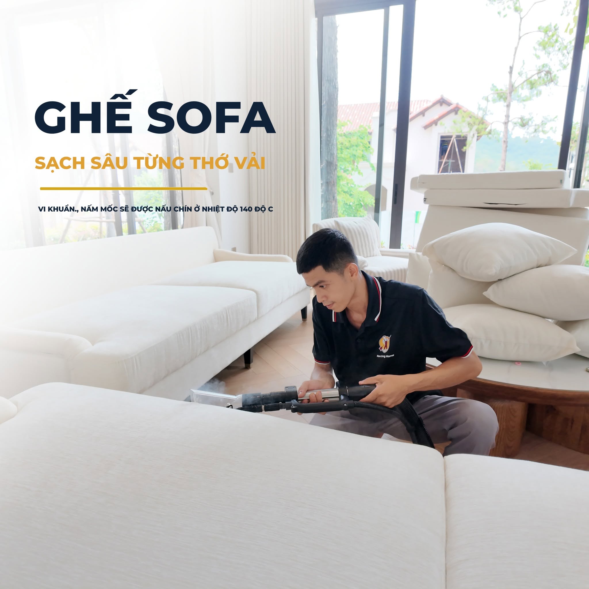 Vệ sinh sofa – rèm – thảm – đệm đặc biệt “hái ra tiền” dịp Tết